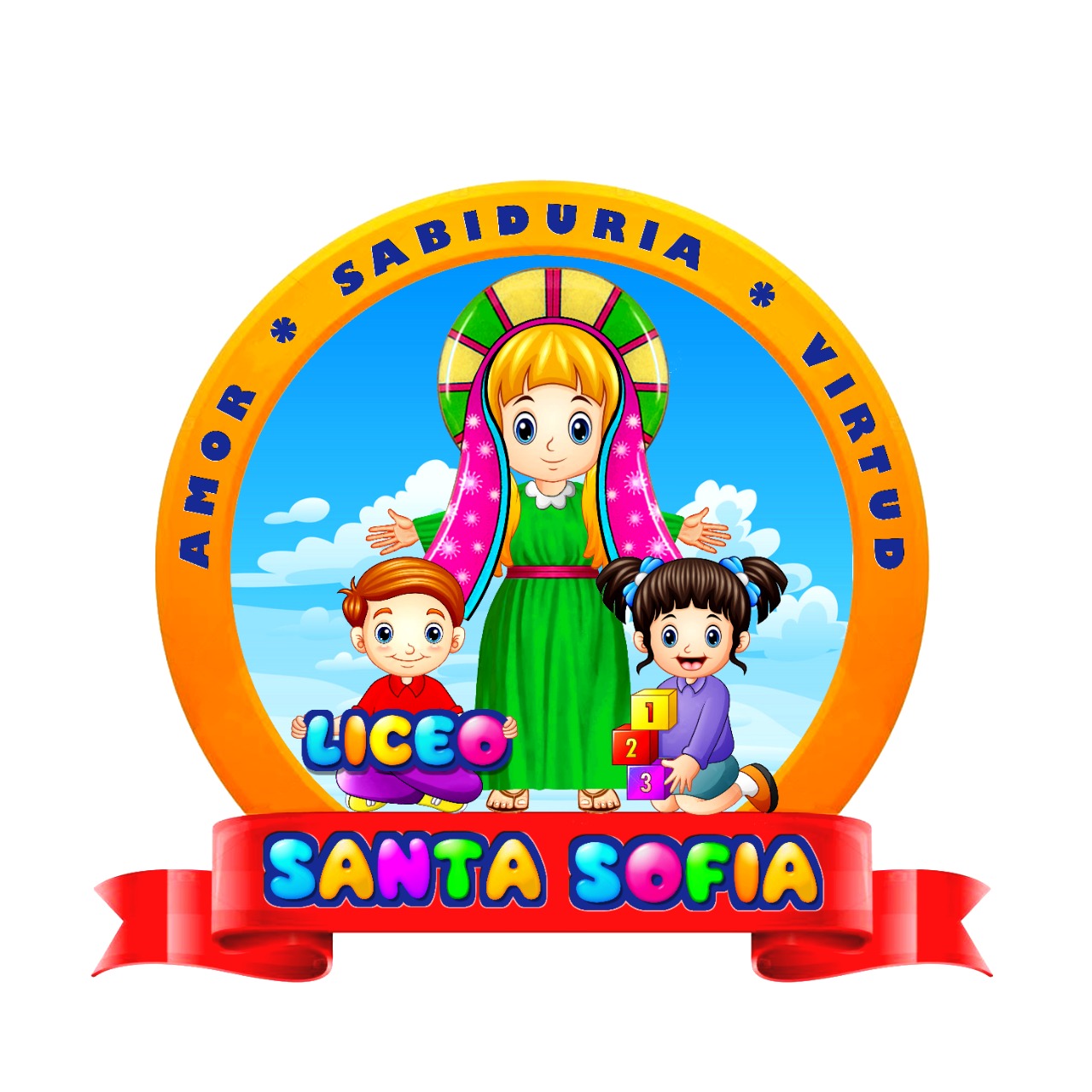 Escudo de Liceo Santa Sofía